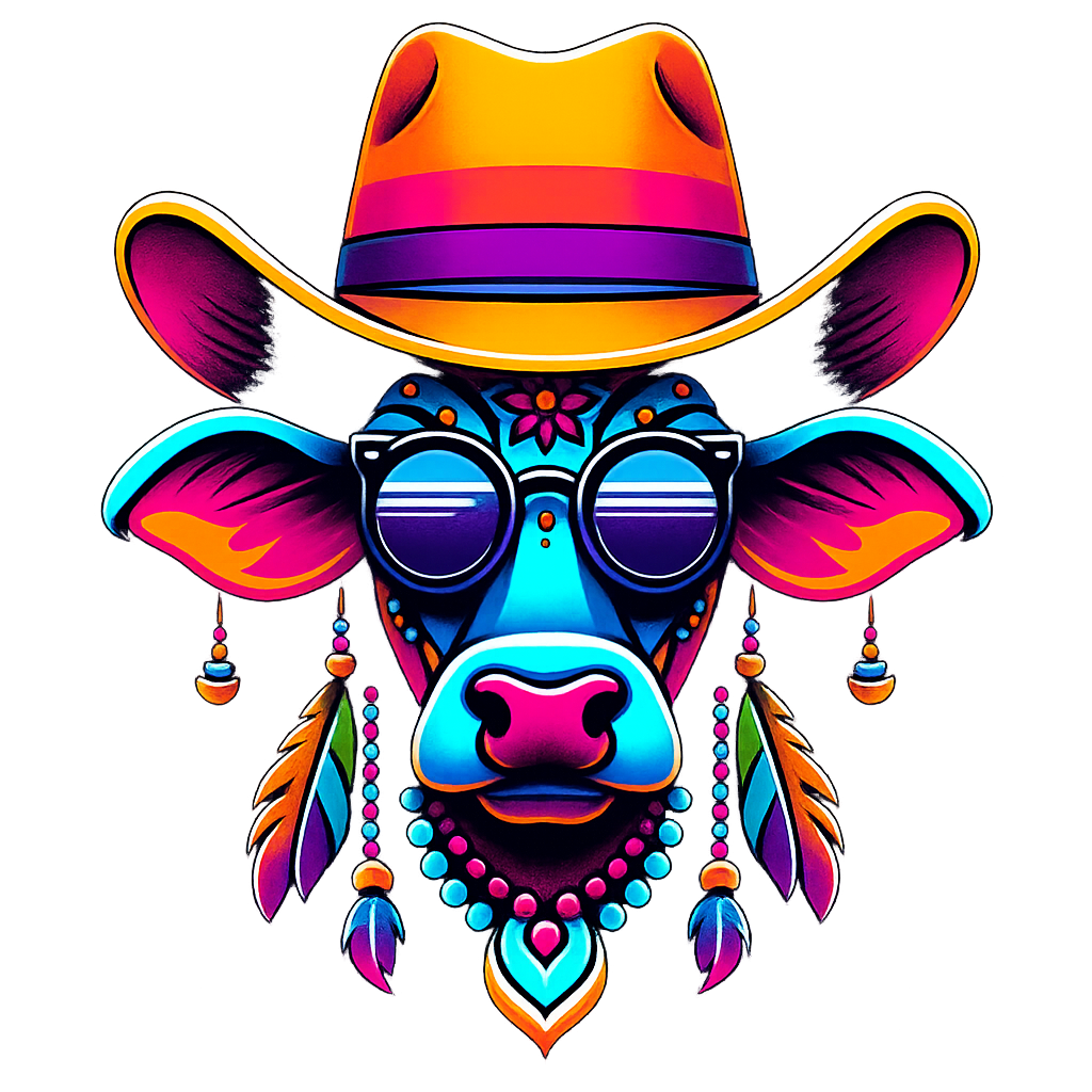 The colorful Thinking Dhenu research artwork used for the reasoning model preview.